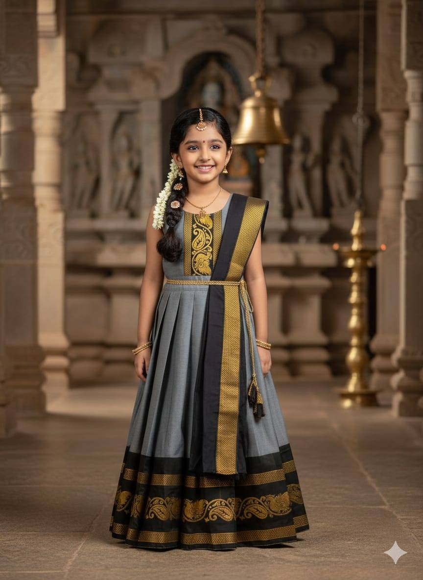 Madhubala Silk Children Dress fashion market in Ahmedabad